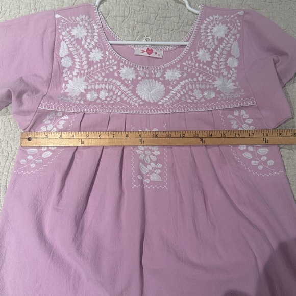 NWOT BUDDY LOVE ANNISTON EMBROIDERED TOP - VIOLET S - Picture 11 of 12